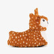 Kinder pantoffels hert bruin