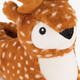 Kinder pantoffels hert bruin
