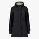 Mountain Peak lange gevoerde dames softshell jas zwart
