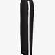 Meisjes wide leg broek zwart