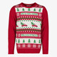 Foute kersttrui heren rood