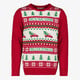 Unsigned foute kersttrui heren rood