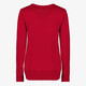 Foute kersttrui dames met print rood
