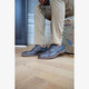 Heren veterschoenen blauw