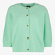 Dames vest groen