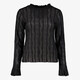 Dames mesh top zwart