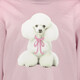 Name It meisjes trui met poedel roze