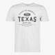 Unsigned heren T-shirt met opdruk wit