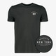 Unsigned heren T-shirt met backprint zwart