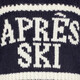 Dames apres ski trui blauw