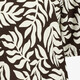 Dames shirt bruin/wit