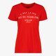 TwoDay dames t-shirt met opdruk rood