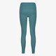 Seamless dames sportlegging turquoise