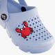 Jongens klompen met zeedieren lichtblauw