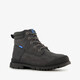 Jongens veterboots met camouflage zwart