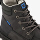 Jongens veterboots met camouflage zwart