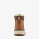 Gevoerde heren veterboots cognac bruin