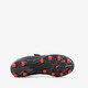 FG kinder voetbalschoenen zwart rood