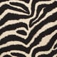Dames top met zebraprint zwart beige