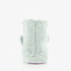 Kinder pantoffels muis mintgroen