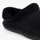 Thuis gevoerde dames pantoffels zwart