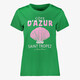 TwoDay dames t-shirt met opdruk groen