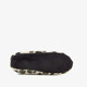 Gevoerde dames pantoffels met panterprint beige groen