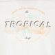 Heren T-shirt met tekstopdruk wit