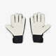 Match kinder keepershandschoenen wit zwart