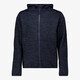 Heren outdoor fleece vest blauw