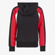 J CB FL HD kinder hoodie zwart rood