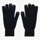 Handschoenen heren zwart met touchscreen tip