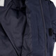 Gewatteerde heren jas blauw