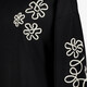 Twoday dames jurk met borduursels zwart