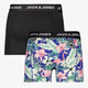 Heren boxershorts met bloemenprint 2-pack