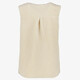 Meisjes teddy gilet beige