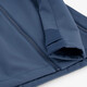 Kinder softshell jas blauw