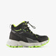 Hoge jongens wandelschoenen cat. A B zwart groen