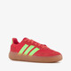 Barreda Decode suède dames sneakers rood groen