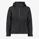 Gewatteerde kinder softshell jas zwart