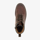 Leren heren veterboots bruin