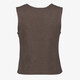 Dames gilet bruin