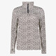 Mountain Peak dames skipully met rits luipaardprint