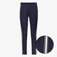 Dames broek met bies blauw