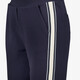 Dames broek met bies blauw