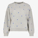 Dames trui met blauwe hartjes