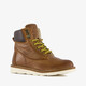 Gevoerde leren jongens veterboots cognac