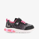 Meisjes sneakers met lichtjes zwart roze