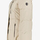 Gewatteerde dames outdoor jas beige