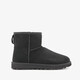Classic Mini II suede dames laarsjes zwart